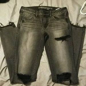 American Eagle jeans Naturally destroyed wash and